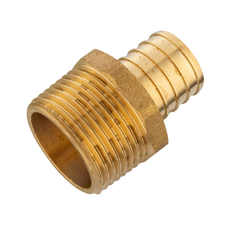 EFIELD (Pack of 5) Pex 3/4 Inch x 3/4 Inch Male NPT Adapter Brass Crimp Fittings,(PEX1807021-5PCS) - Image 5